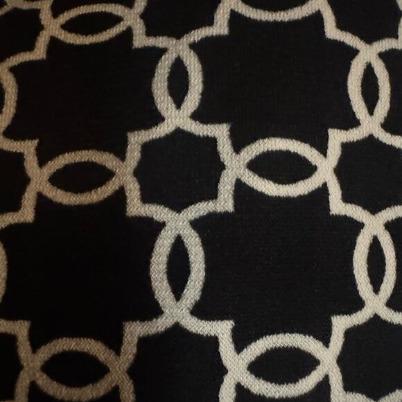 Banana Republic Black and White Patterned Maxi long dress Small spring  summer - Picture 3 of 4